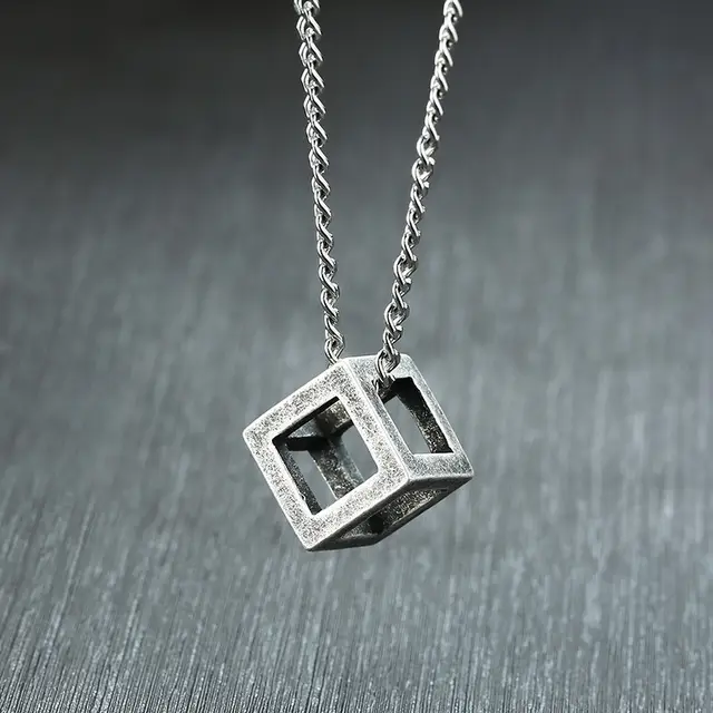 Cube Necklace
