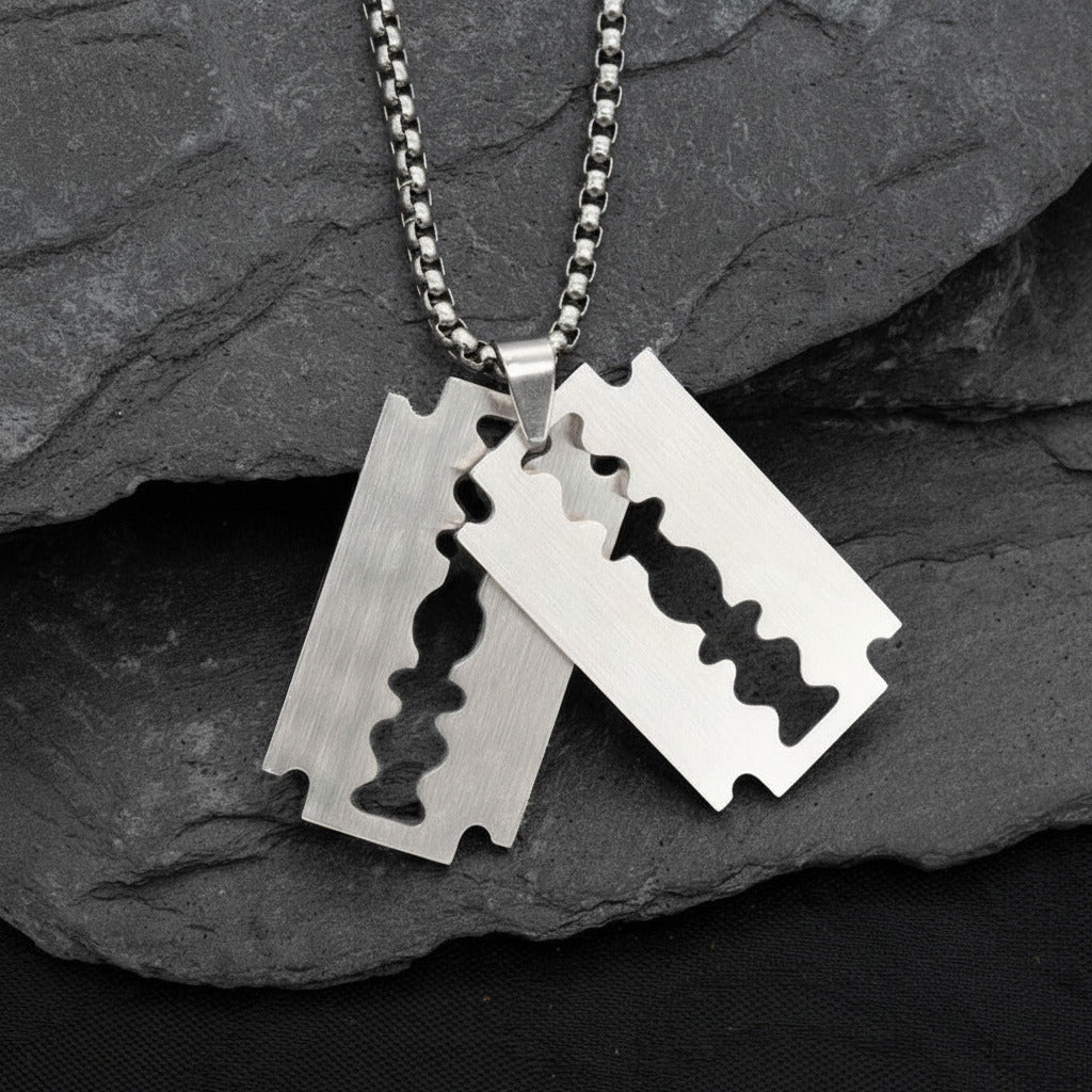 Blade Barber necklace