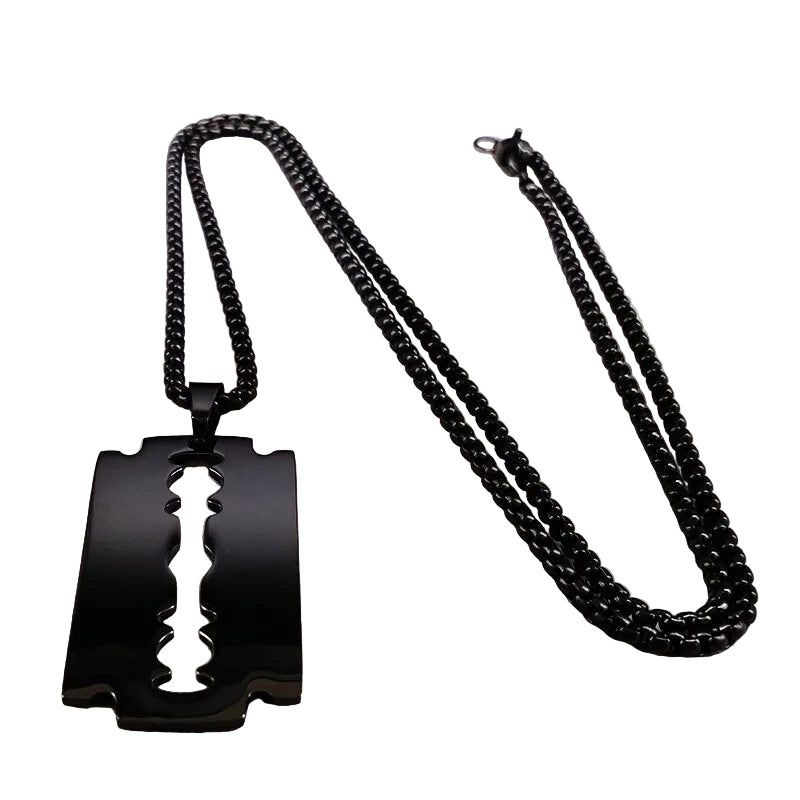 Blade Barber necklace