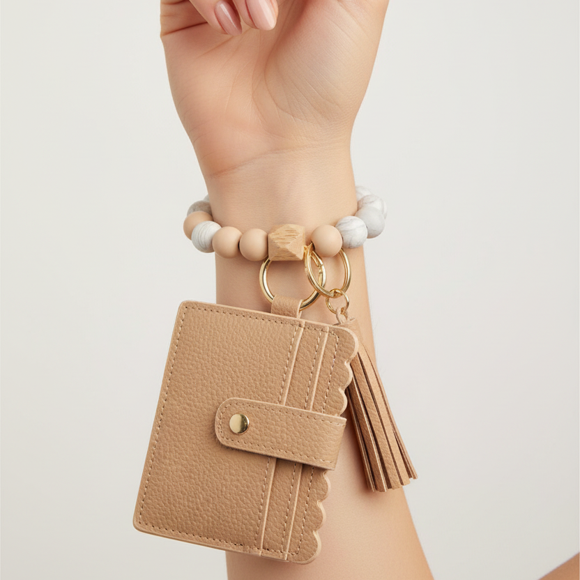 Trendy Mini Card Holder Bracelet