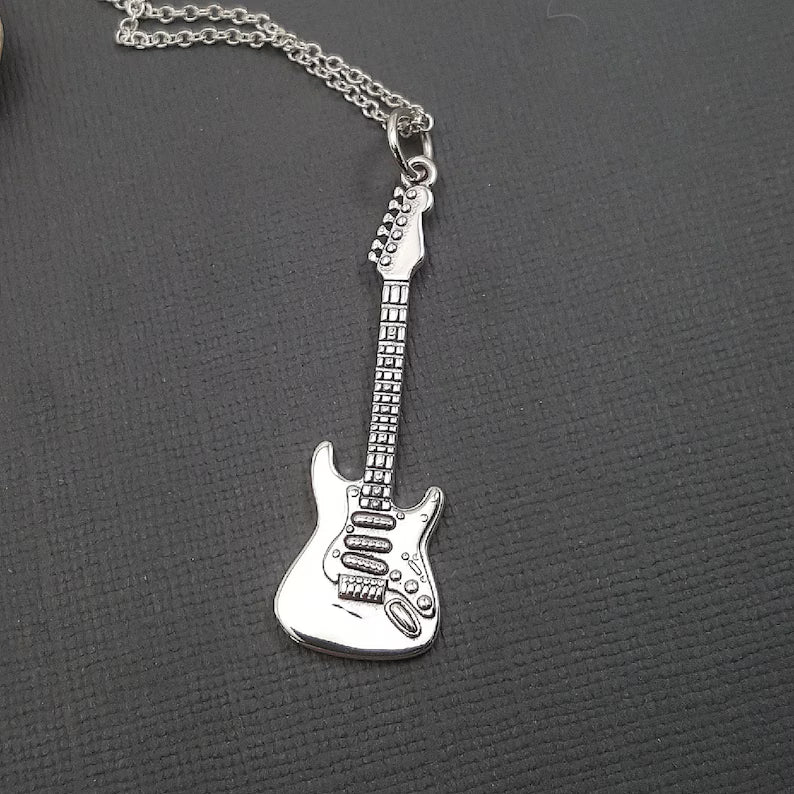 Electric Guitar Necklace