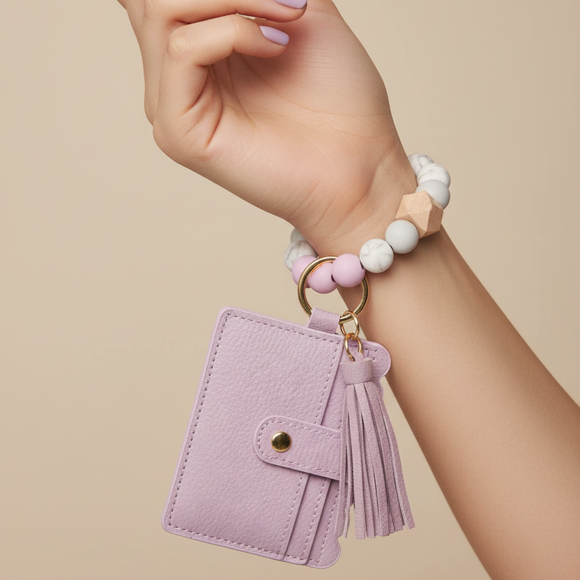 Trendy Mini Card Holder Bracelet